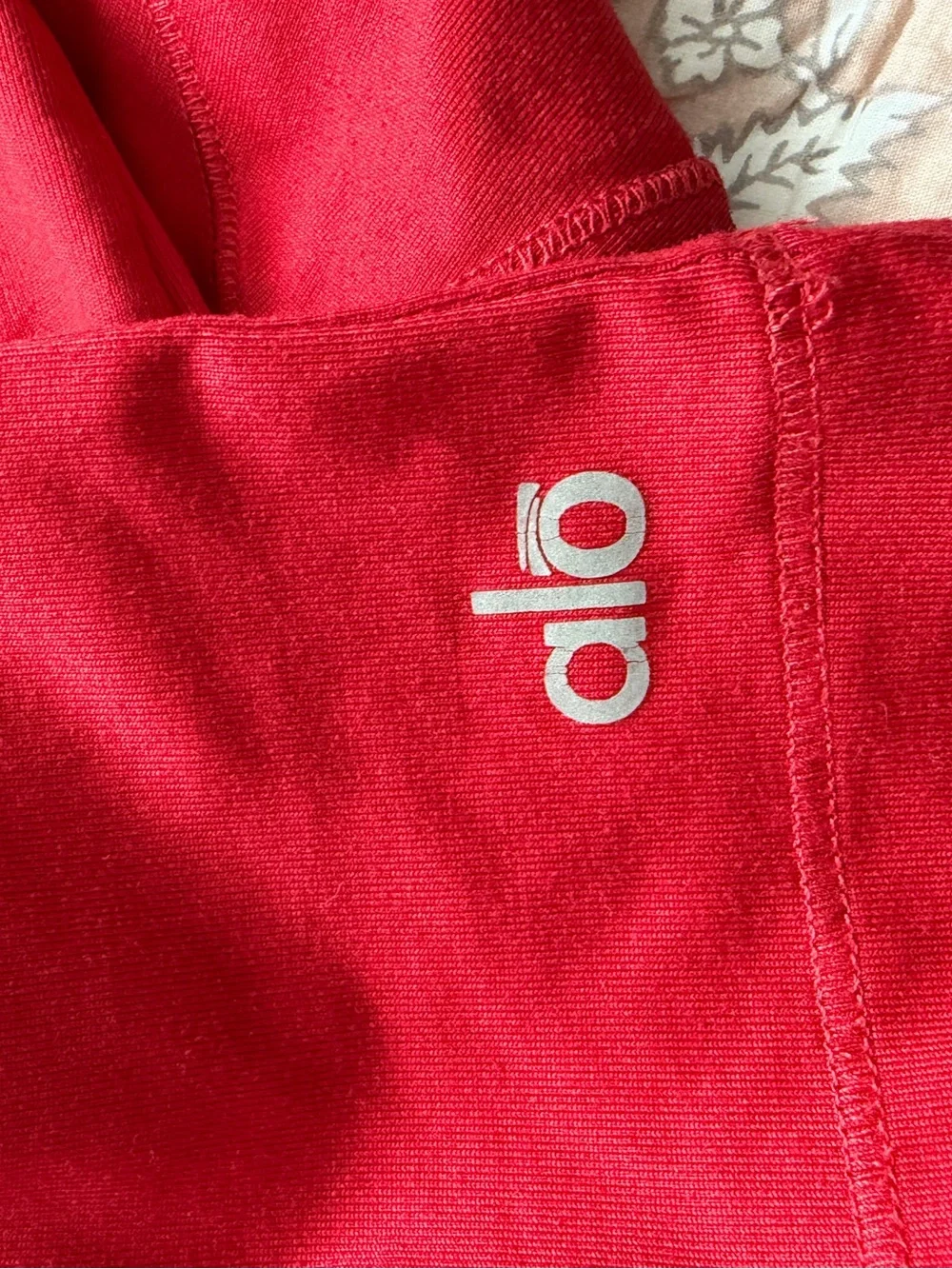Alo Coolfit Red Racerback Tank Top Large